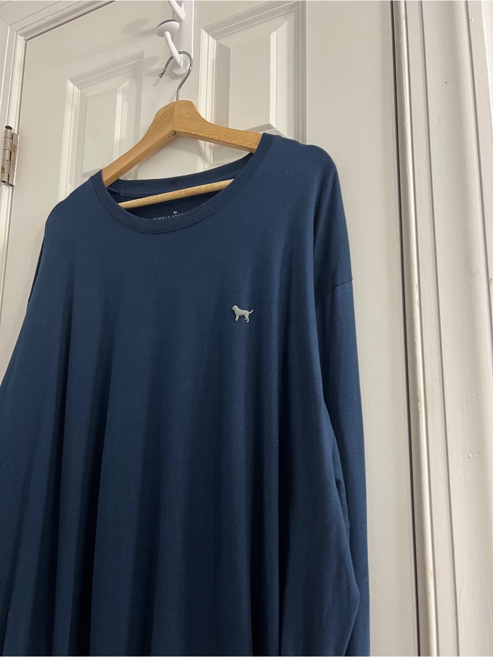 Simply Southern Navy Long-Sleeve 'Old Fashion' Graphic Tee-XXL - Picture 4 of 9